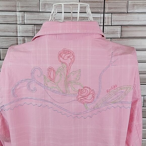 Rockies by Miller International western button down top Size XXL - Picture 7 of 15